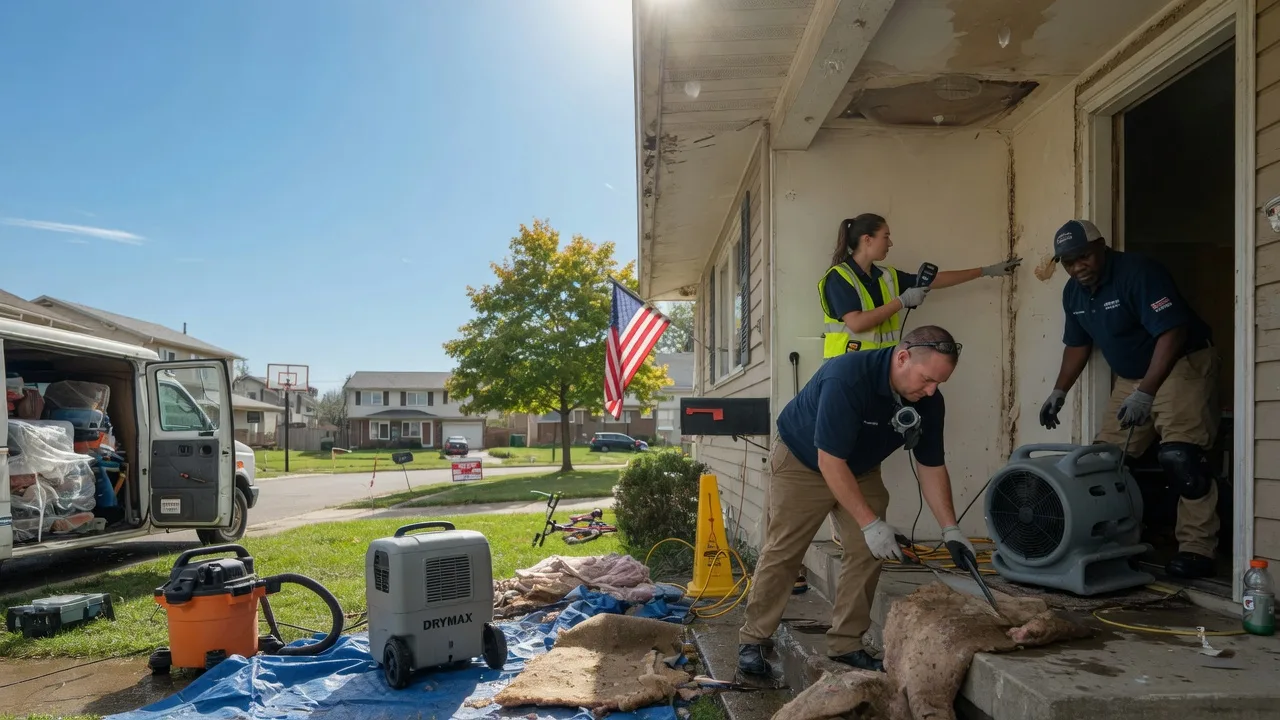 Water Damage Restoration in Edmond, OK near me